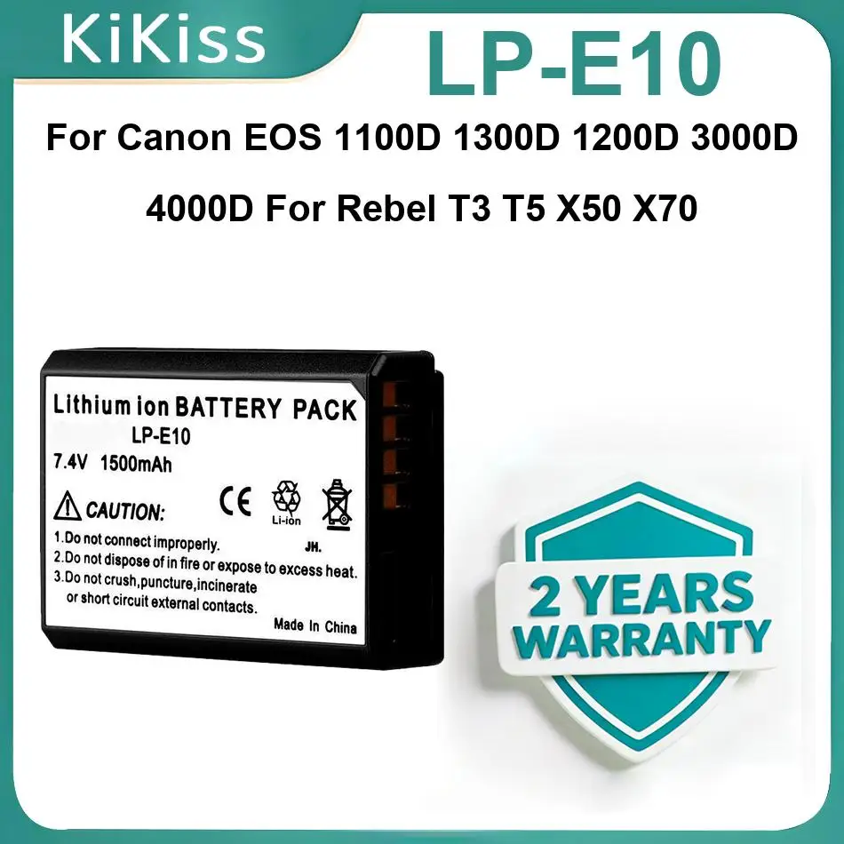 LP-E10 Camera Batte…
