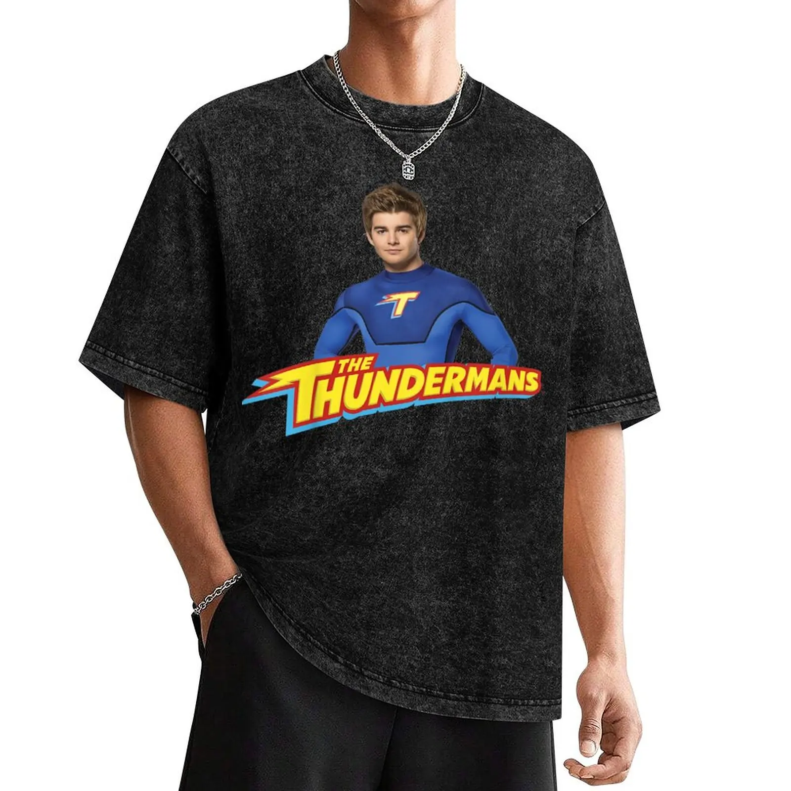 

The Thundermans T-Shirt man t shirt blacks cute tops blue lock mens big and tall t shirts