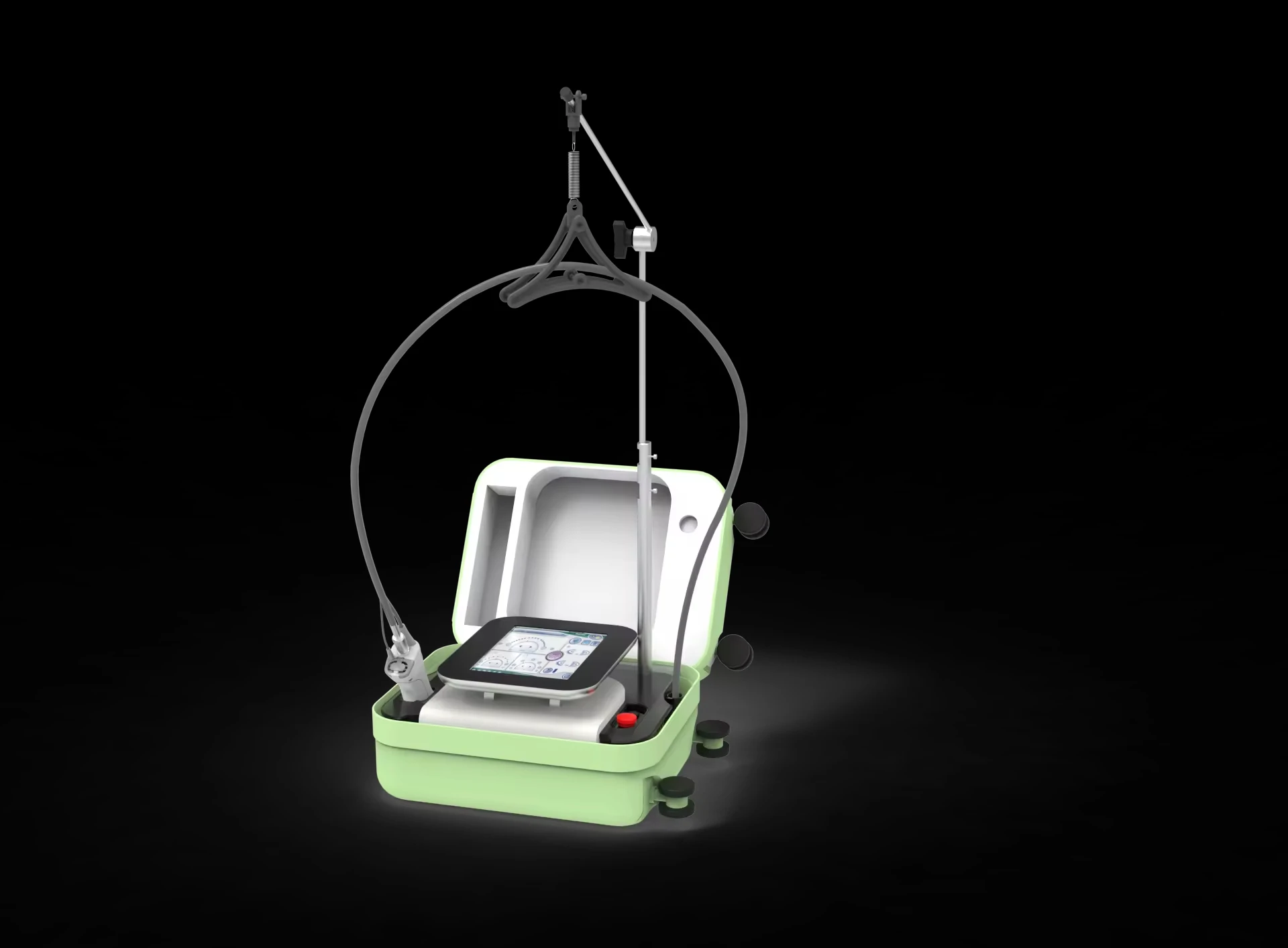 Portable Nd:Yag Alexandrite Laser Hair Removal Fiber Coupled Diode Laser Machine Portable Hair Removal Device