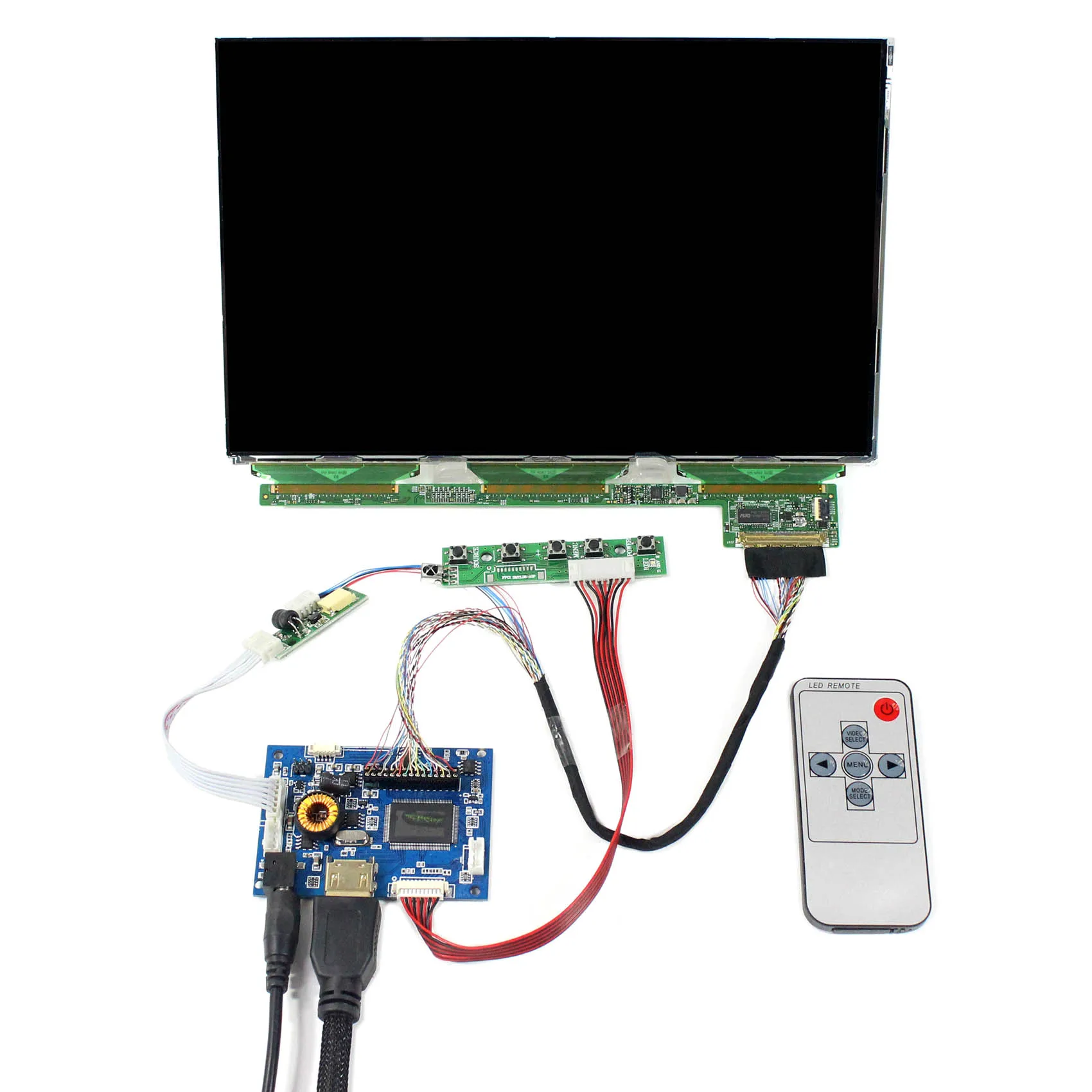 HD MI LCD Controller Board 10.1 in B101UAN02 1920x1200 IPS LCD Without Backlight