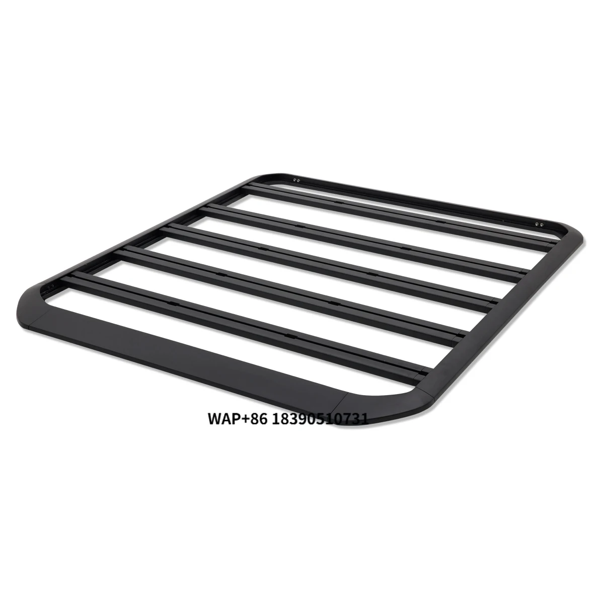

2007-2018 for Wrangler JK Roof Rack Sturdy Black Half-Top Luggage Platform 400lb Capacity Luggage Carrier