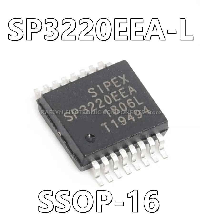 

10 шт./лот SP3220EEA-L SP3220EEA 1/1 трансивер полный RS232 16-SSOP