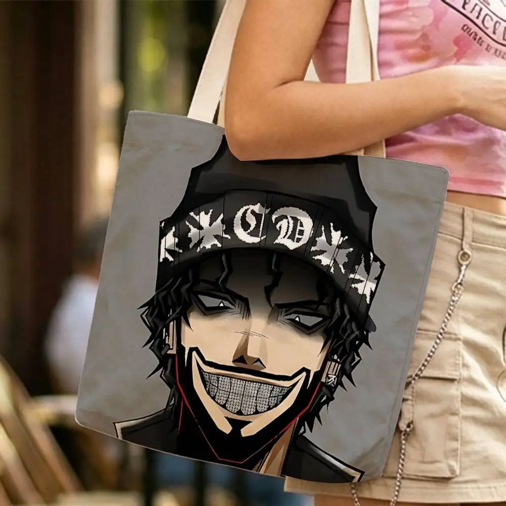 O-Odetari GOOD LOYAL THOTS Waterproof Lined Canvas bags suitable for going to class, shopping, gifts, and commuting