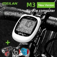 Mini Gps Counter Bicycle Computer USB Rechargeable Cycling Power Meter 1.7inch LCD Wireless Bicycle Speedometer IPX5 Waterproof