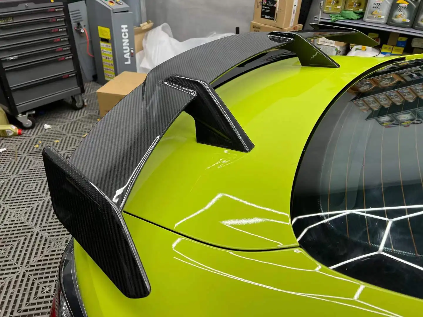 

Wholesale Carbon Fiber Rear Spoiler for M3 G80 M4 G82 Rear Wing