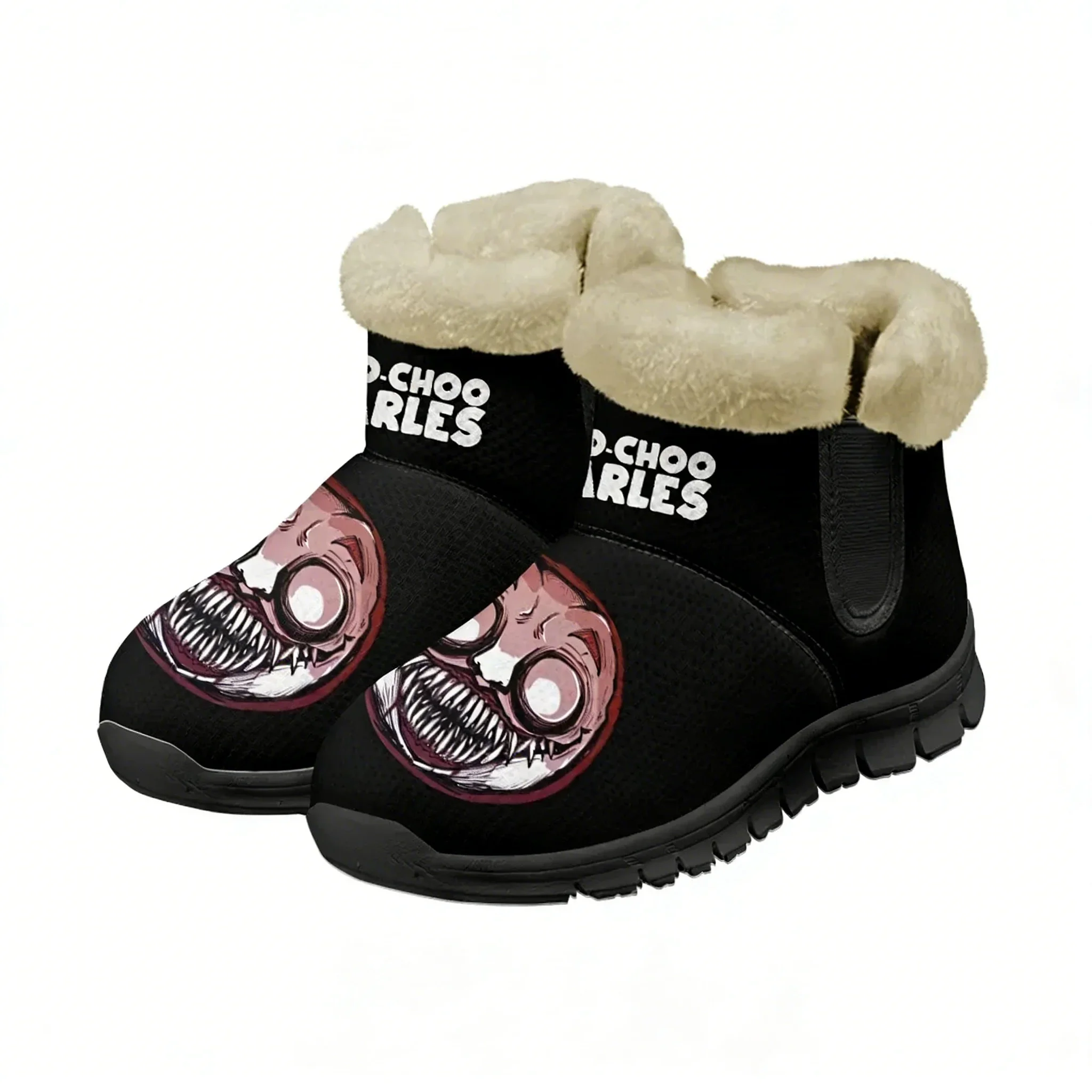 

Choo Choo Charles Snow Boots Mens Womens Teenager Shoes Keep Warm High Quality Casual Lightweight Couple Sports Custom Sneakers