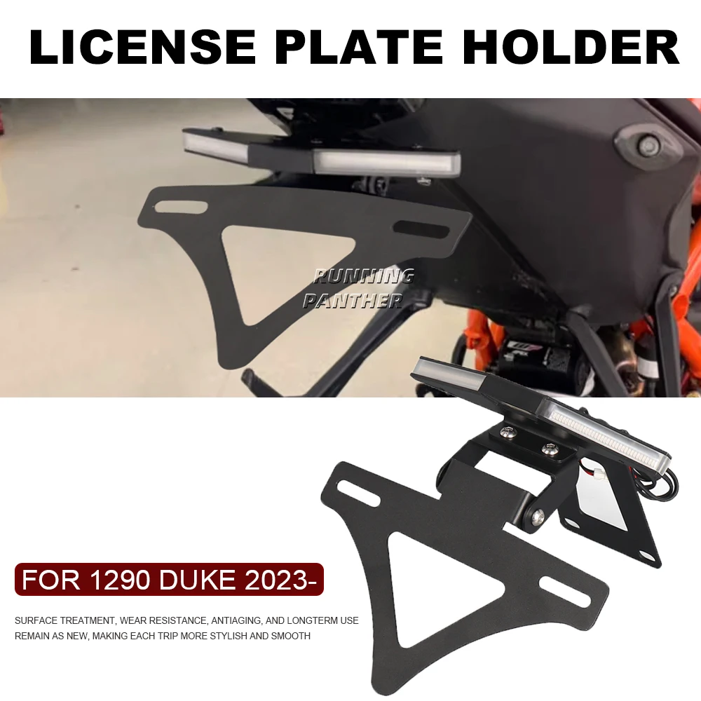 

NEW license plate holder turn signal integrated license plate holder short tail FOR 1290 DUKE 2023 -