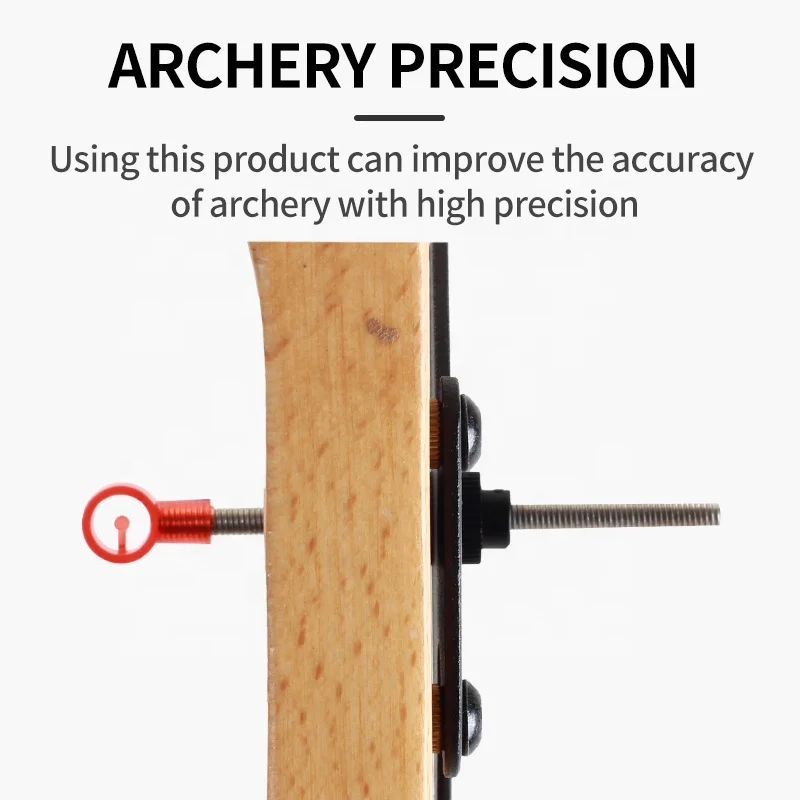 Archery MZ012 Target Recurve Bow Accessories Lightweight Adjustable Simple Target Recurve Bow Single Pin Bow Sight