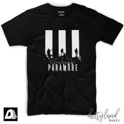 Camiseta de Band Paramore tras la risa Silhouette