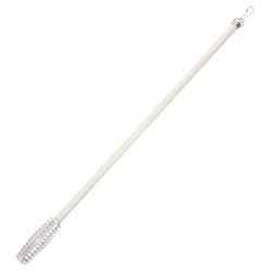 50Cm Black Screw Handle Manual Sliding Aluminum Drapery Wand Curtain Pull Rod Window Dressing Hardware Blinds Tool Track Rods