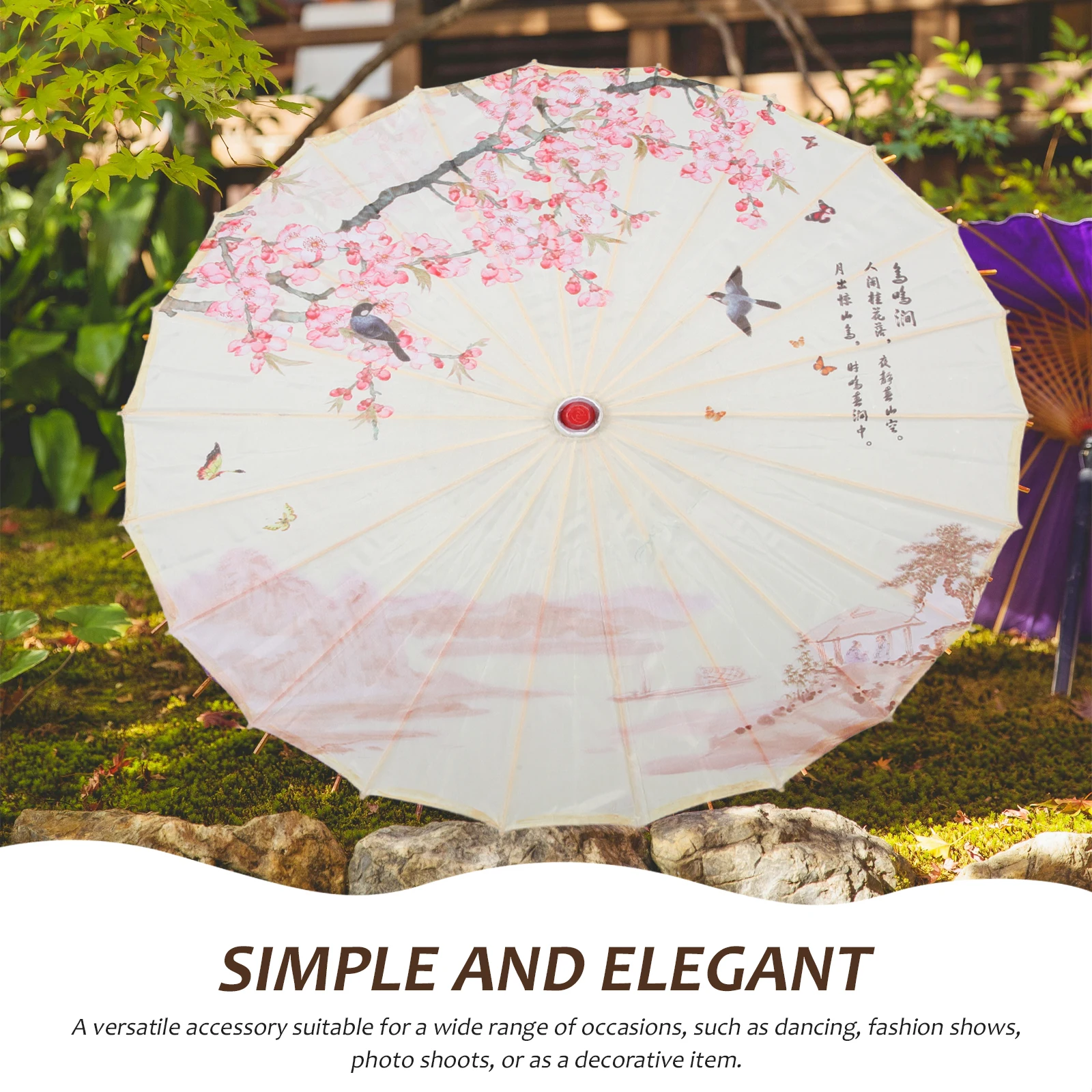 

Exquisite Chinese Oil Paper Traditional Classic Delicate Decorative Performance Photography Prop Wedding Party