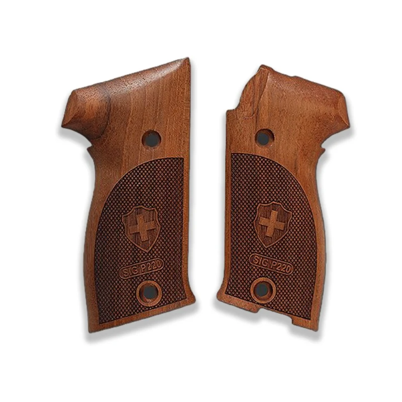 

KSD Brand SIG P220 Compatible Walnut Grips Diamond