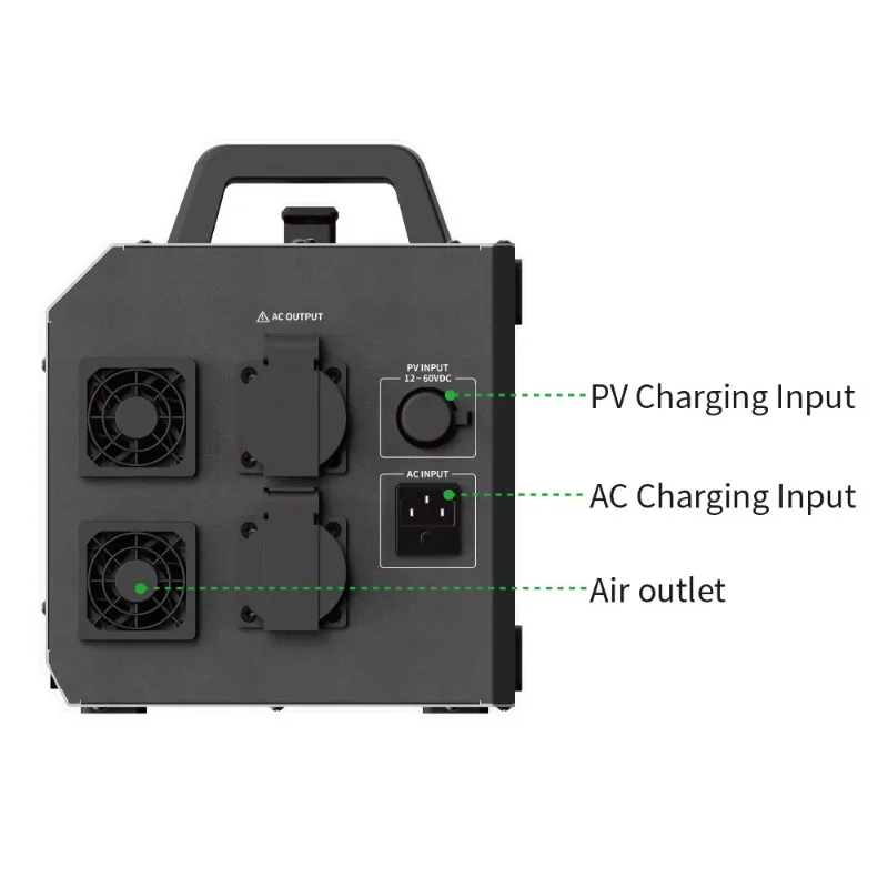 1000w Portable Power Station 8000 Cycles Long Life Pure Sine Wave Lifepo4 Battery 1000w Portable Power Station