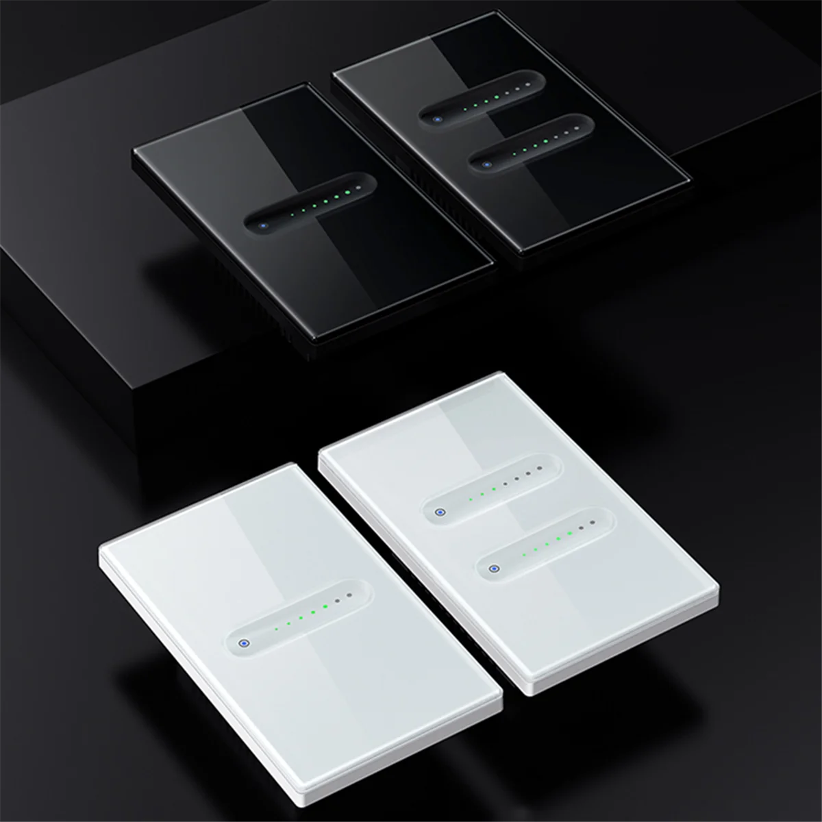 

SWXF Tuya Wi-Fi умный диммер 2-бандовый диммер переключатель света сенсорная панель приложение дистанционное управление работает с домом, A