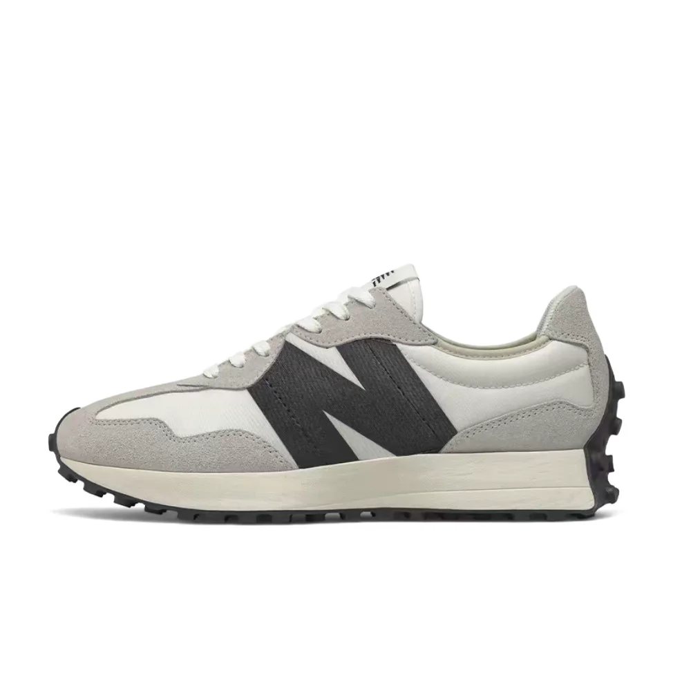 New Balance NB327 Unisex Low-Top Casual City Commute Runners  Beige-Gray, Stylish Design & Comfortable Fit MS327FE