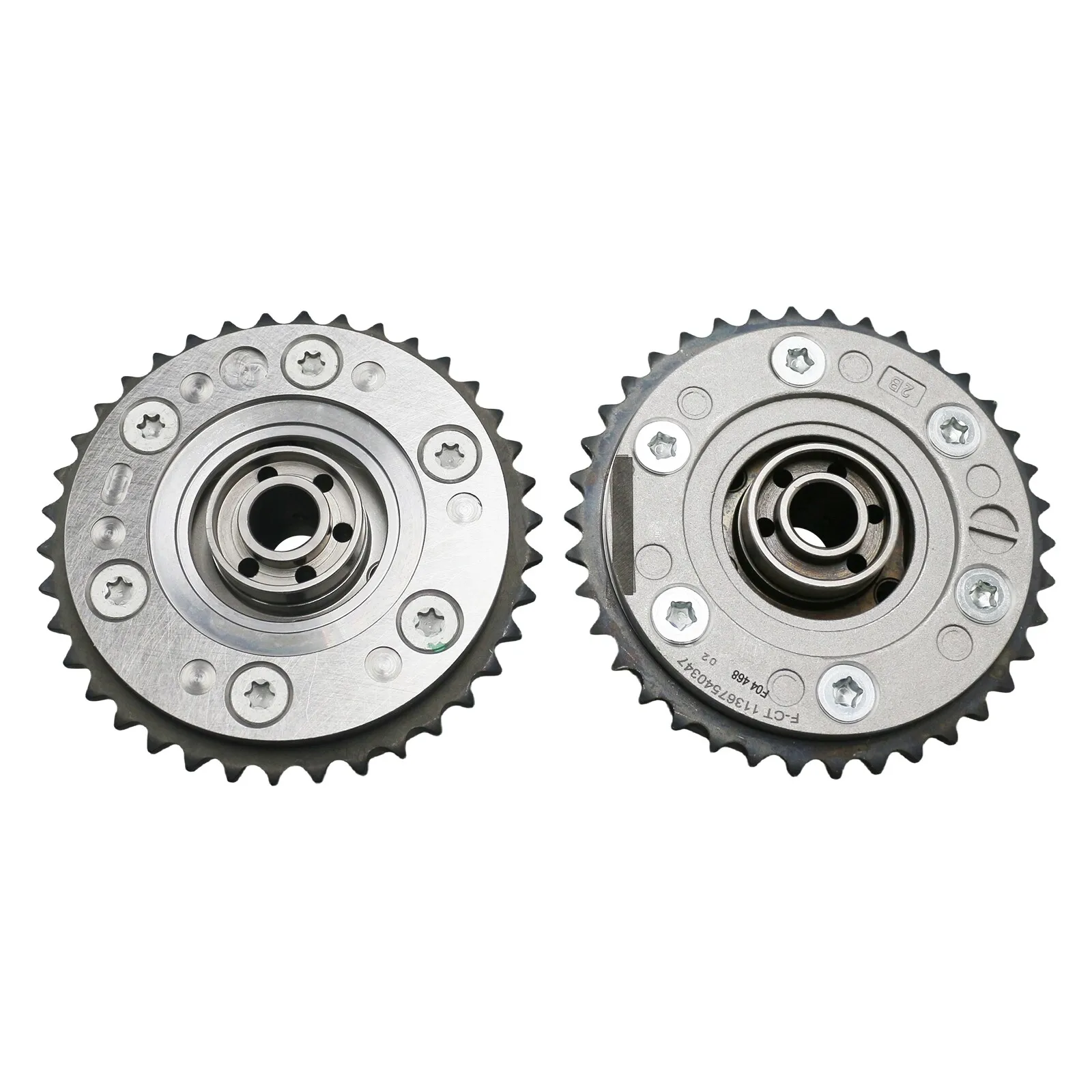 

ZOOMKEY Pair Camshaft Phaser VVT Gear for BMW BMW 3 Series 1 Series 335i 135i 740i 3.0L 11367540347 + 11367540348