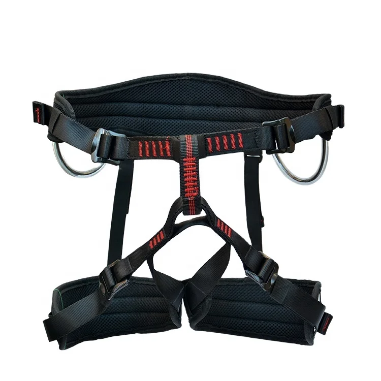 CE certified personal fall protection half-length climbing harness