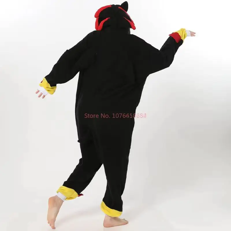 Sonic Series Style Costume Adult For Clothing Sonic Cosplay High Quality Full Body Pijama Anime One-Piece Lovers Pajamas