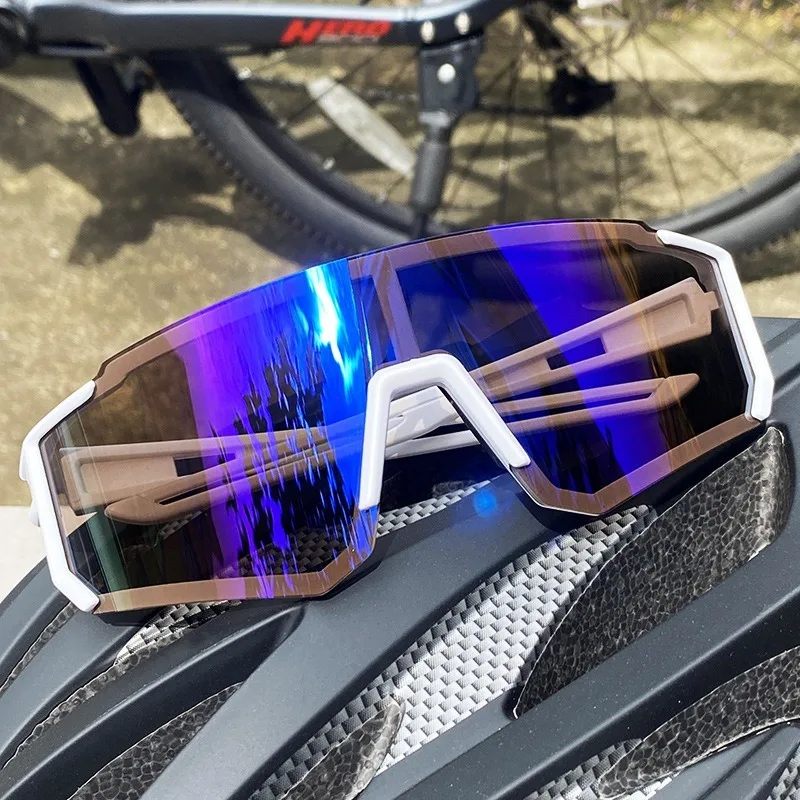 نظارات بإطار كبير للرجال والنساء مقاومة للرياح والضوء فوق العدسات المقاومة للخدش #1