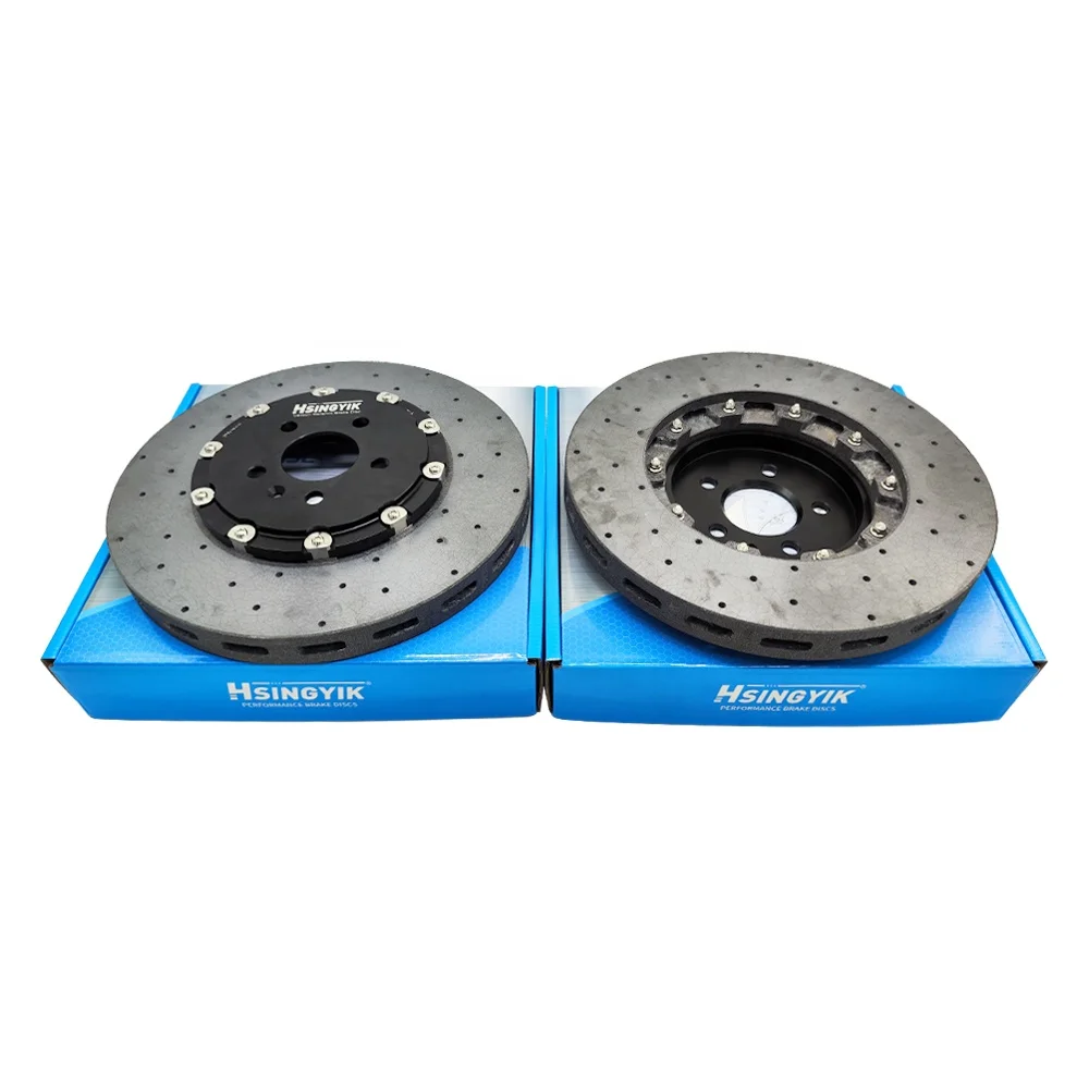 Hsingyik CCB High Performance 420*40 Front Brake Disc For Audi A8 S8 Quattro Q7 Q8 Carbon Ceramic Brake 4M0615301BH 4M0615301BS