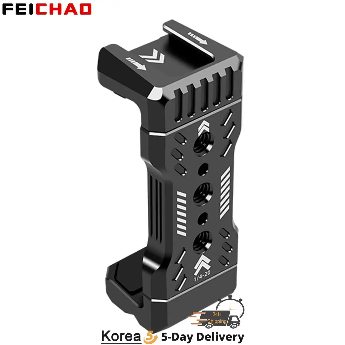 الحذاء البارد حامل هاتف معدني ، 360 درجة تدوير ترايبود قوس ، DSLR المشبك ، Arca ترايبود قوس ، يصلح آيفون ، أندرويد الهاتف الذكي ، 1/4 ، 3/8 أري