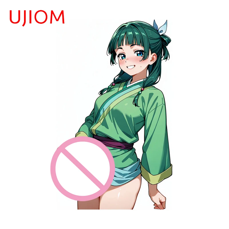 UJIOM Anime Futanari Mao Hentai pegatina de pared Venta caliente decoración única NSFW Edgy estantería calcomanía decoración de la habitación Accesorios