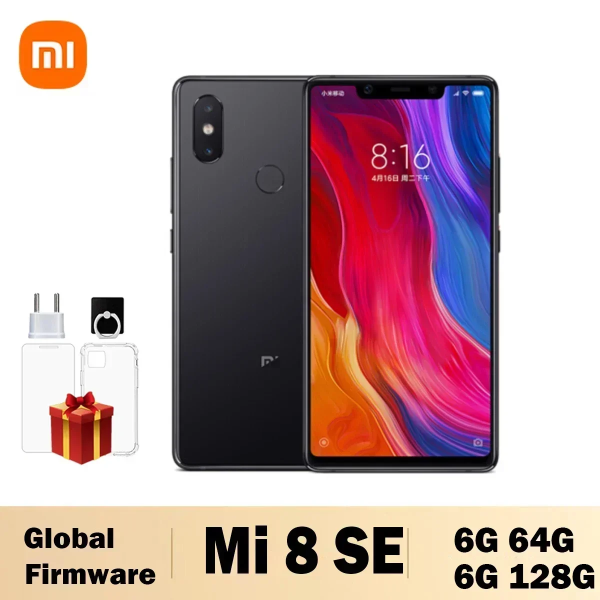 Global firmware Xiaomi MI 8 SE Smartphone Snapdragon 710 3120 MAh  Fast Charging 18W Used phone