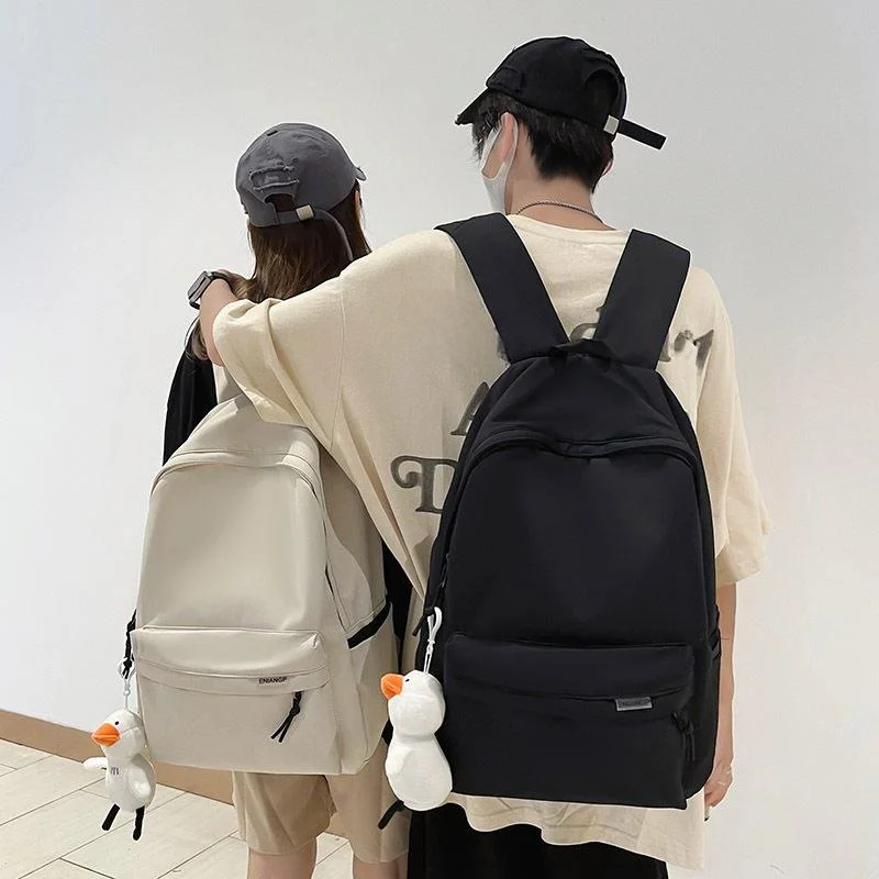 2026 New Simple Large Capacity Computer Backpack for Men And Women High School College Students Couples Dual-Shoulder Bag