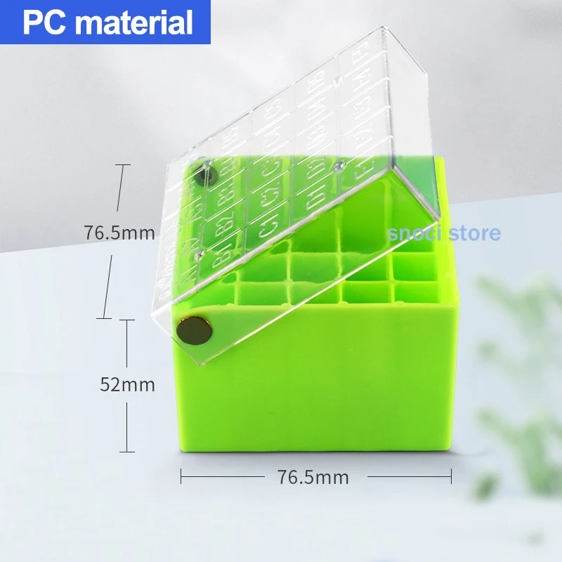 Tube box frozen storage tube box sample frozen box flip tube box
