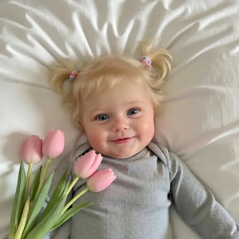 20 Inch Full Vinyl Reborn Baby Girl Doll Maddie High Quality Handmade 3D Painted with Visible Veins Waterproof Bath Toy