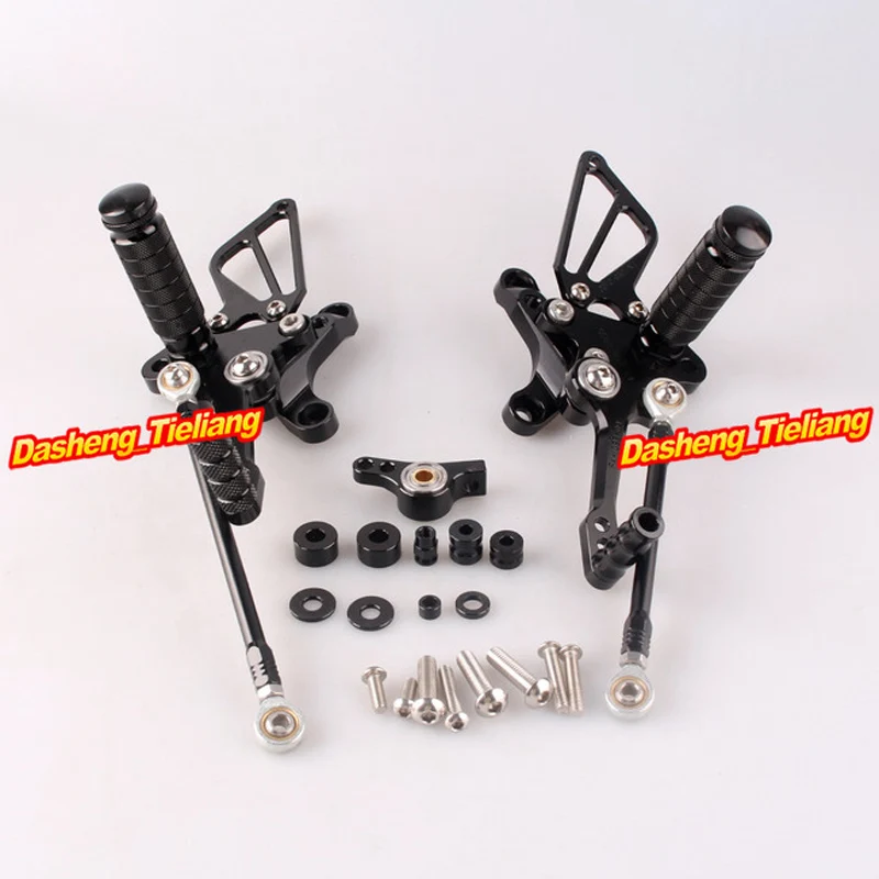 Adjustable Shift Foot Pegs Rear Set Footrests Replacement Kit For Ducati 1098 / 1098s Motorcycle Accessory Parts