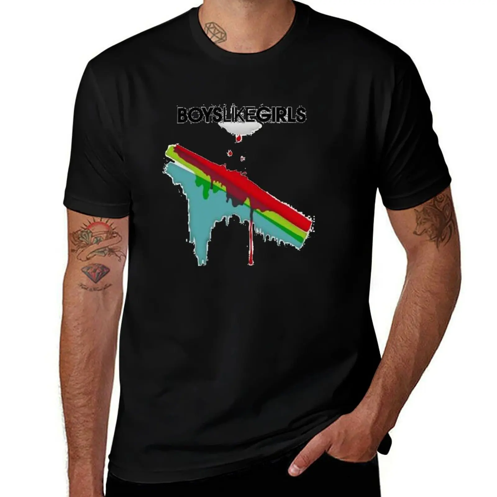 

boys like girls T-Shirt summer tops anime t shirts affliction shirts anime stuff men clothings