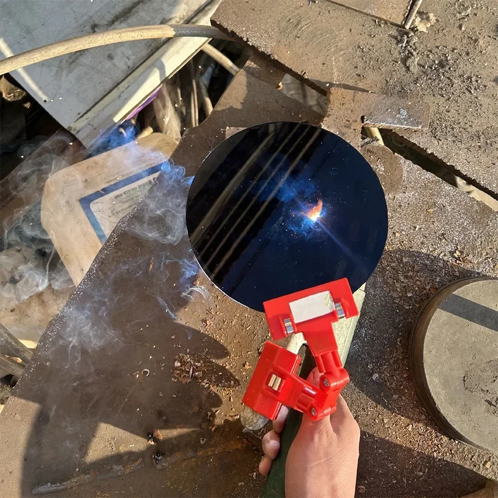 Panel Las Clip-On dengan Sudut yang Dapat Disesuaikan, Pelindung Mata untuk Pengelasan, Perlengkapan Keselamatan Pengelasan