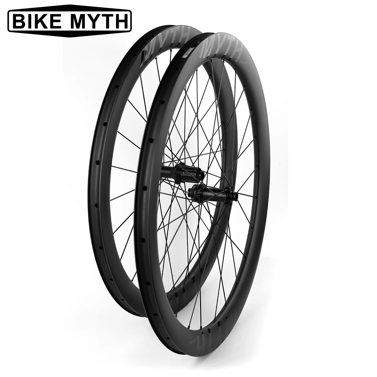 

BIKE MYTH 50mm Wheelset 700C Toray T700/T800/T1100 Disc Brake Tubeless Ready UCI Approved Road Bike Wheels Ratchet 36T hub