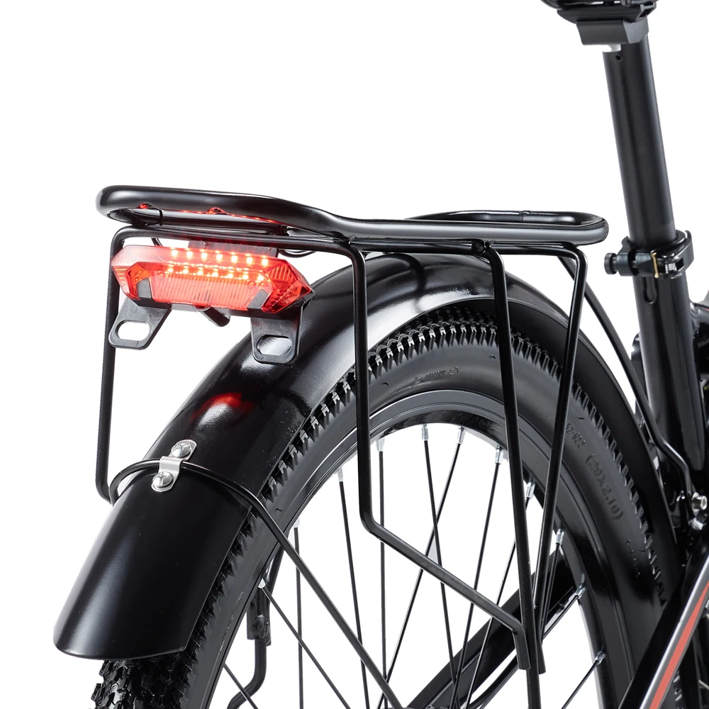 RANDRIDE YG90B 29-Zoll-Rad Hochleistungs-Elektro-Mountainbike, 1000W Motor, 45km/h Höchstgeschwindigkeit, 48V 17AH Akku, 80-90KM Reichweite, 21-Gang-Schaltgruppe, Vollständige Stoßdämpfung,