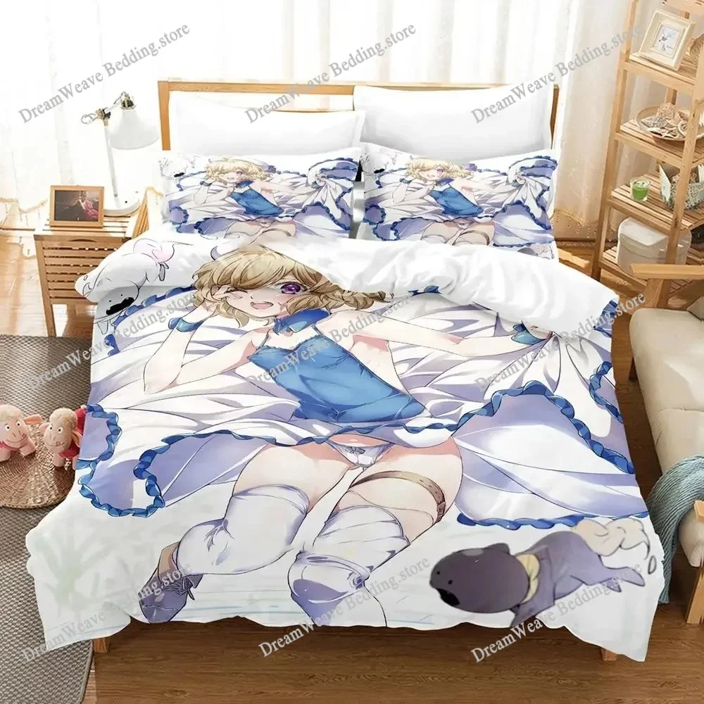 

Anime Kotoko Iwanaga Kyokou Suiri Bedding Set Duvet Cover Bed Set Quilt Cover Pillowcase Comforter King Queen Size Boys Adult