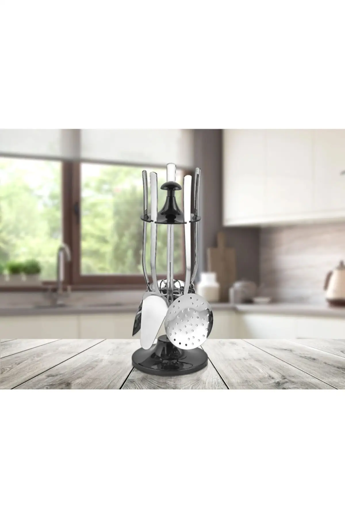 طقم خدمة من 6 قطع من الحمالات وملعقة وملعقة وملعقة وملعقة من صوفيا