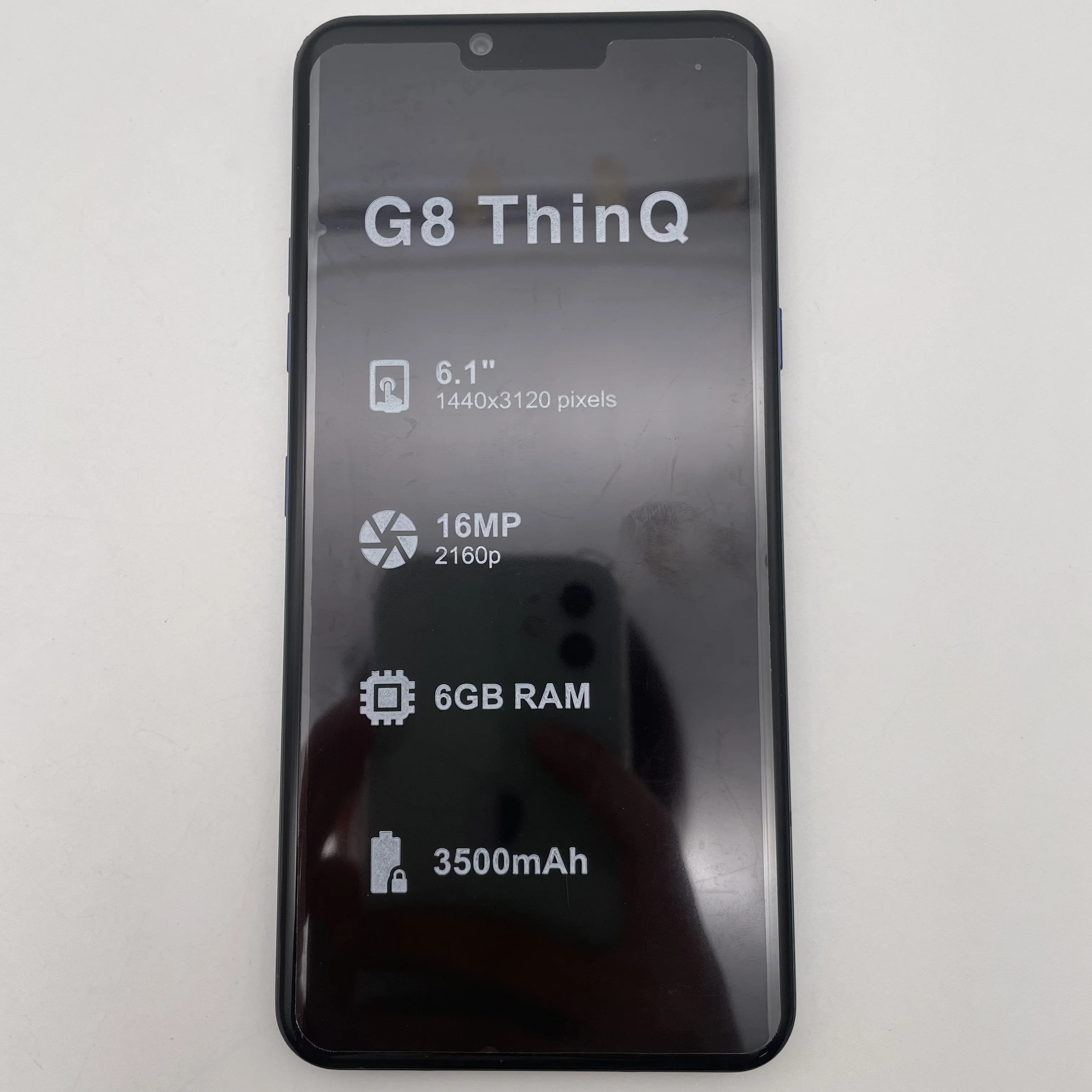 هاتف LG G8 ThinQ G820UM 4G أصلي 6.1 بوصة 16 ميجابكسل معرف الوجه بلوتوث أندرويد هاتف ذكي