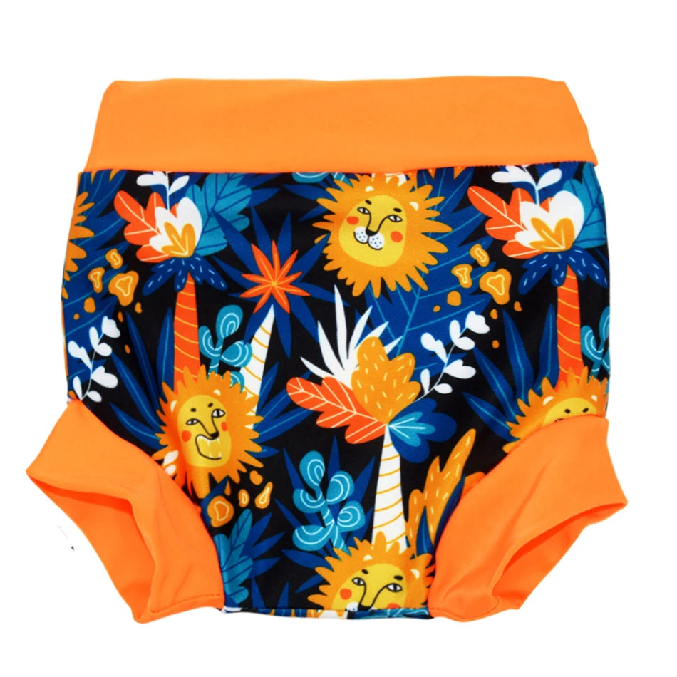 Eezkoala Schwimmwindel für Neugeborene, hohe Taille, waschbare Baby-Schwimmwindeln, Stoffwindeln – Detail 8