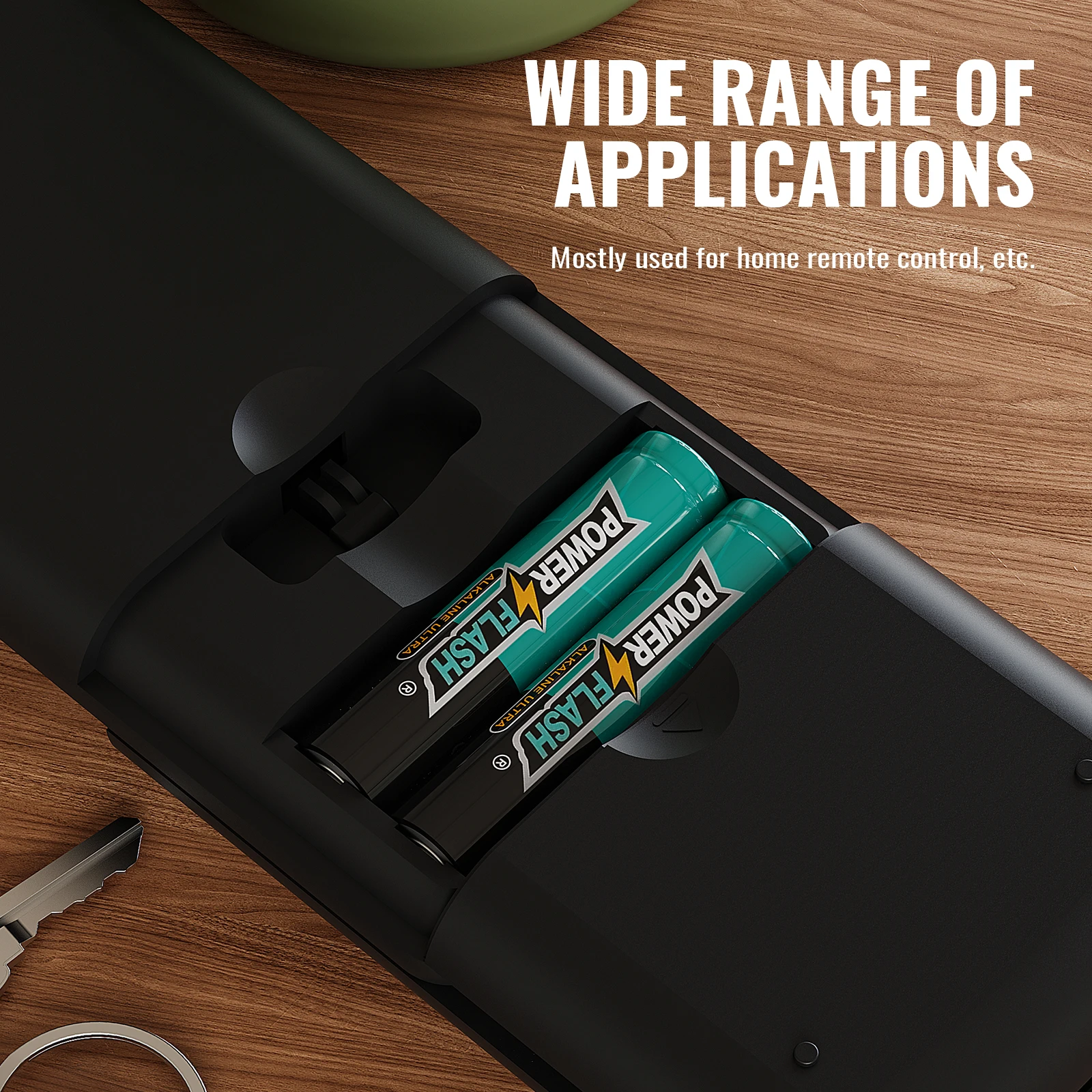 Powerflash Aa-12Pack Batteries Power, Leak-Resistant Design, 10-Year Freshness Guarantee, Alkaline Premium Batteries