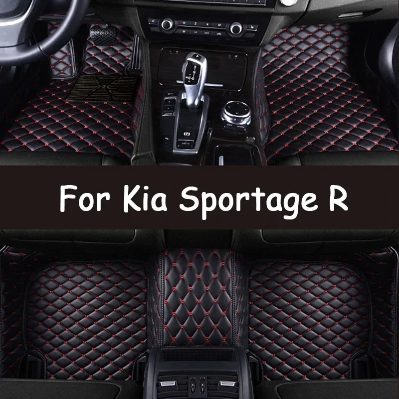 

Автомобильные коврики для Kia Sportage R 2011 2012 2013 2014 2015 2016 2017, пользовательские автомобильные подушечки для ног, ковровый чехол, аксессуары для интерьера 053