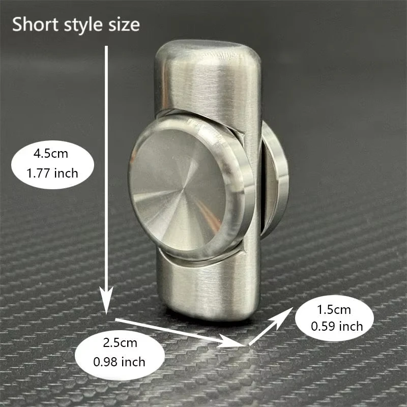 الفولاذ المقاوم للصدأ نحى الحرفية تململ سبينر موضة EDC اليد سبينر مكتب الاسترخاء ألعاب متململة أدهد أداة فكرة الهدايا #6