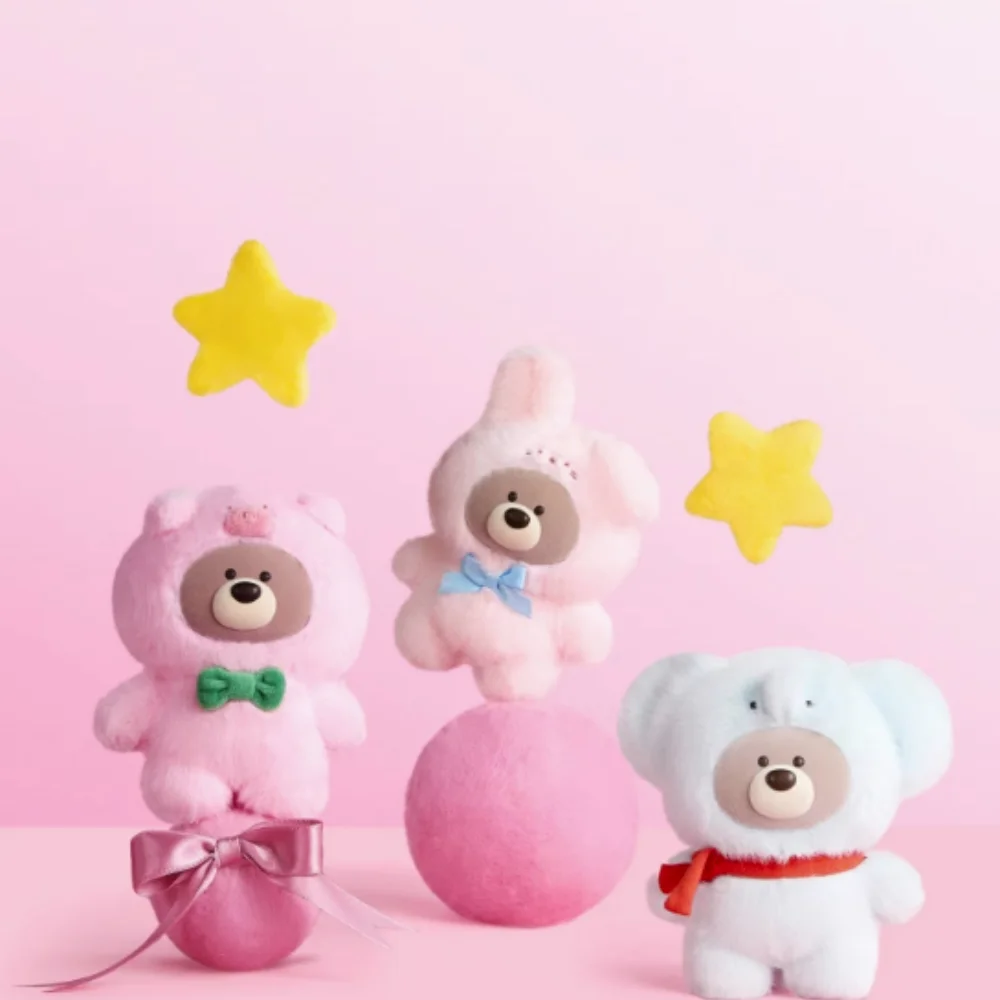 New Gifford Bear Costume Series Blind Boxes Vinyl Plush Toys Keychains Backpacks Pendants Table Decorations Festival Gift