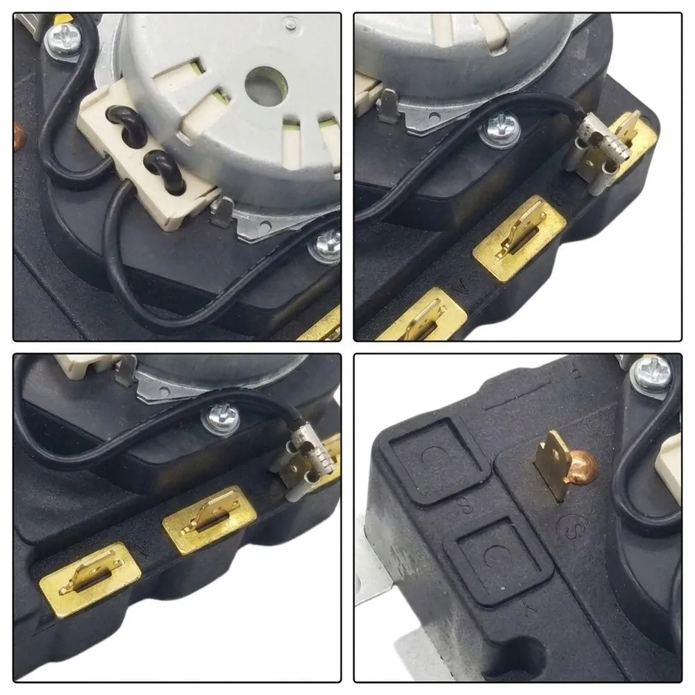 Laundry Dryer Switch Dryer Timer Control Reinforced Plastic Housing Precise Timing Performance For Fixing Stuck Cycles