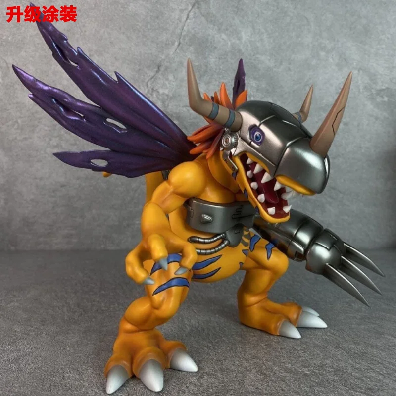 

Digimon Metalgreymon Model Figure Anime Surrounding Scene Statue Action Figure Collectible Model Decoration Toys Surprise Gift