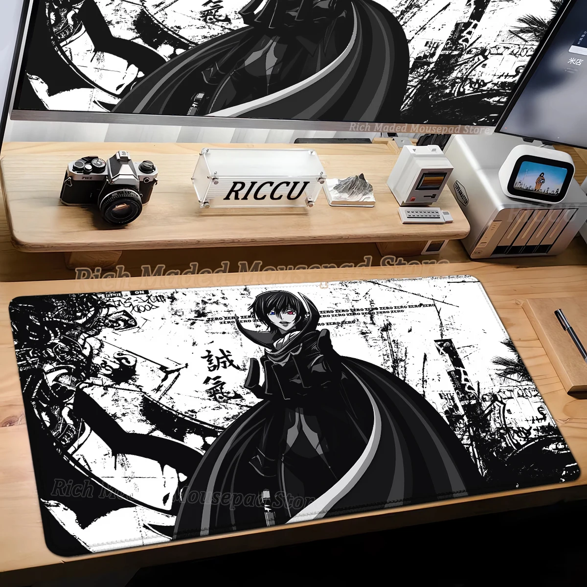 

Anime Code Geass Mouse Pad Xxl Office Large Mousepad Gamer Desk Mat Computer Mousemat Mechanical Keyboard tapis de souris Carpet