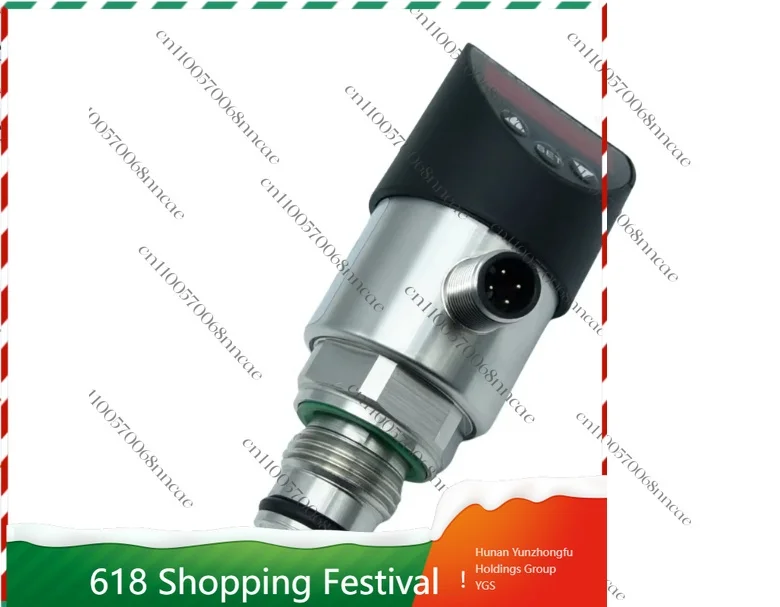 Smart Digital Electronic Pressure Switch, Adjustable Inclined Flat Film Pressure Controller with LED Display
