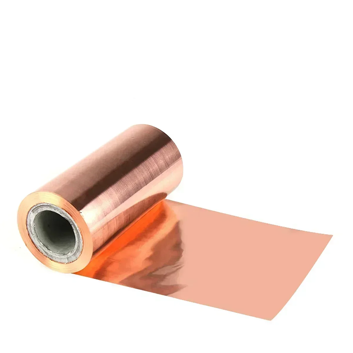 1 Meter Width 5-400mm 99.99% Pure Copper Foil Strip High Purity T2 Red Copper Shielded Sheet Roll Thickness 0.01mm -1mm