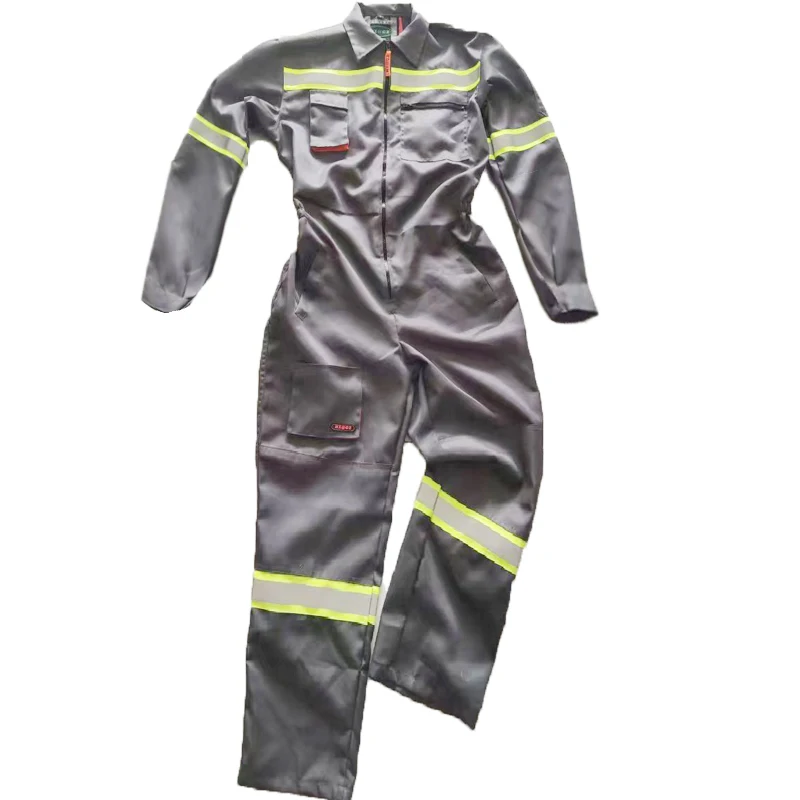 Work Coveralls Harajuka Mens Cargo Overalls Zipper Fly Pockets Rompers Jumpsuit Hi Vis Loose Coverall Coal Miner Uniforms S-5xl