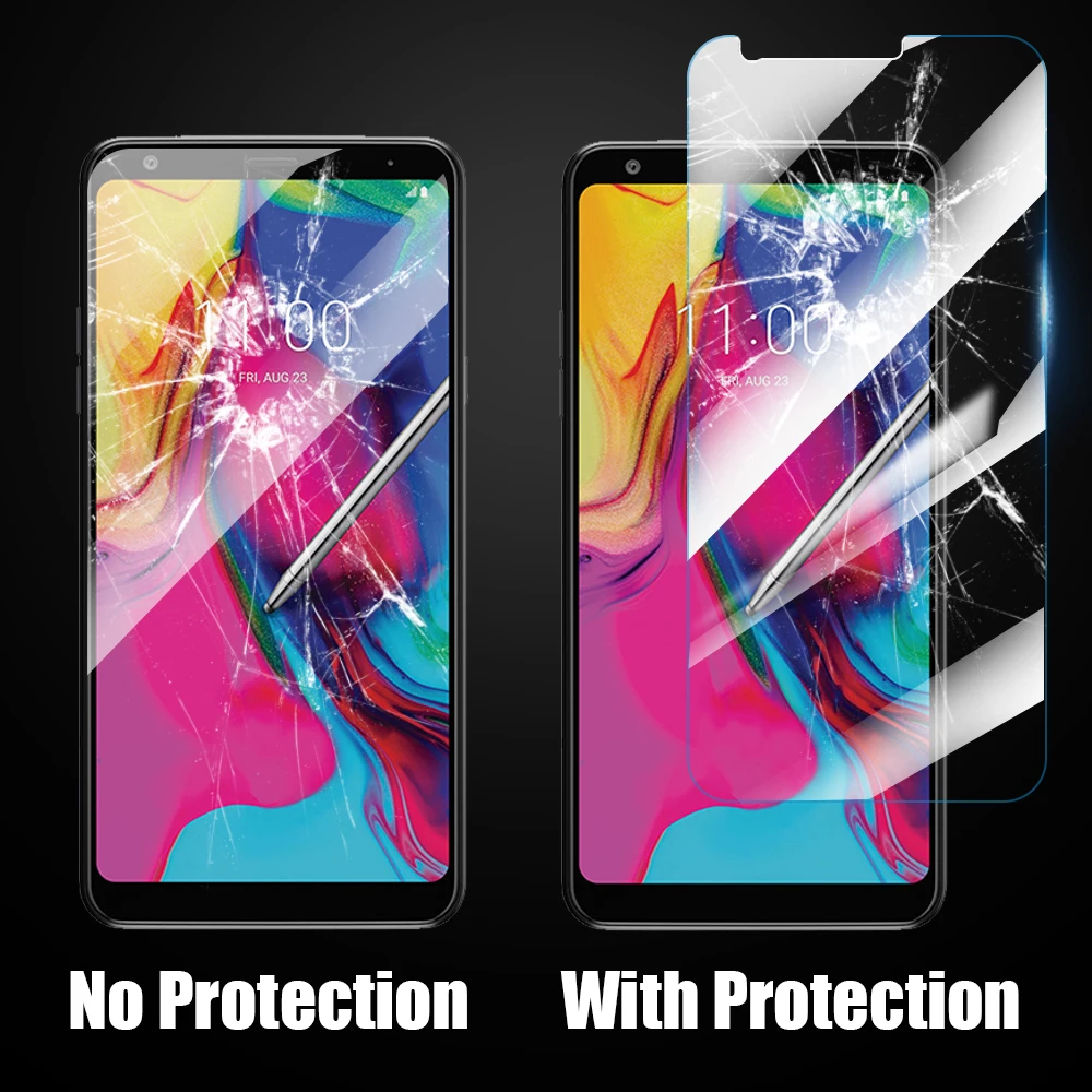 Clear Toughened Protective Film For LG Stylo 6 5x 5 4 Q Stylus Plus X5 2018 X Power 3 2 Screen Protector Tempered Glass